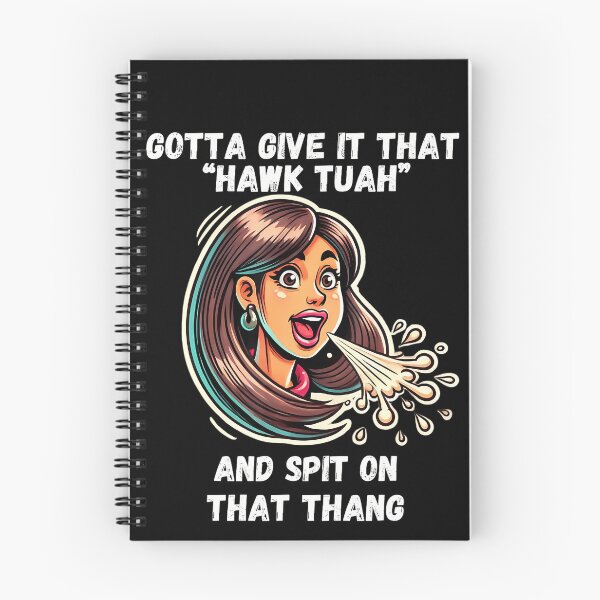 Item preview, Hawk Tuah And Spit On That Thang Funny Viral Meme Design T-Shirt  designed and sold by VillociShop.