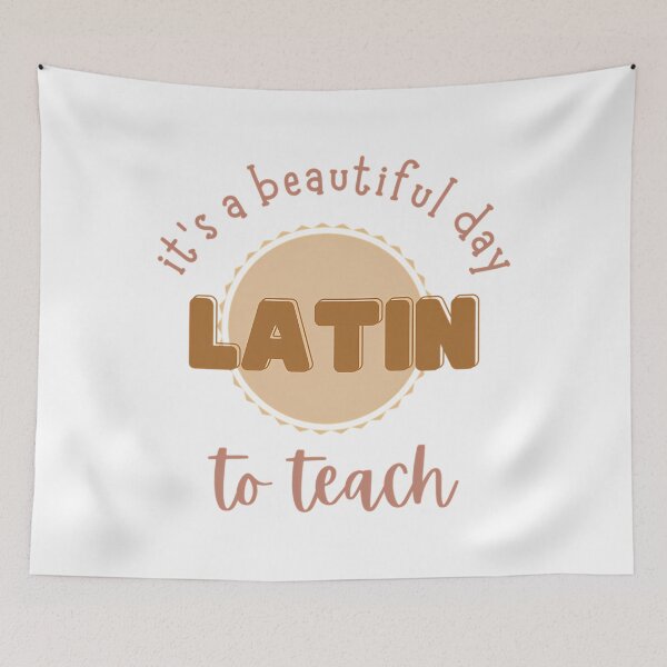 Item preview, Beautiful Day To Teach Latin designed and sold by atvbmshvd86.