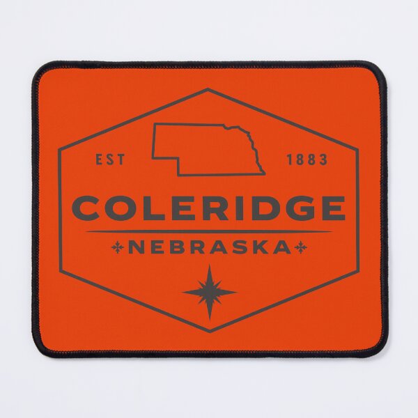 Item preview, Coleridge Nebraska Vintage Travel Emblem designed and sold by American Travels.