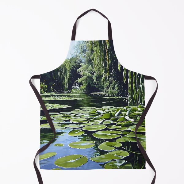 Item preview, Pond, Lily Pads, And Weeping Willows Digital Art designed and sold by DEC02.