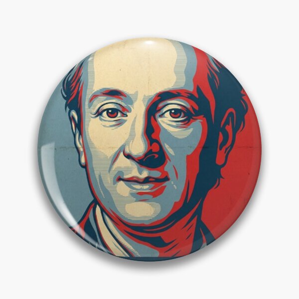 Item preview, Denis Diderot Hope Style Retro Poster Art  designed and sold by Anya Byron.