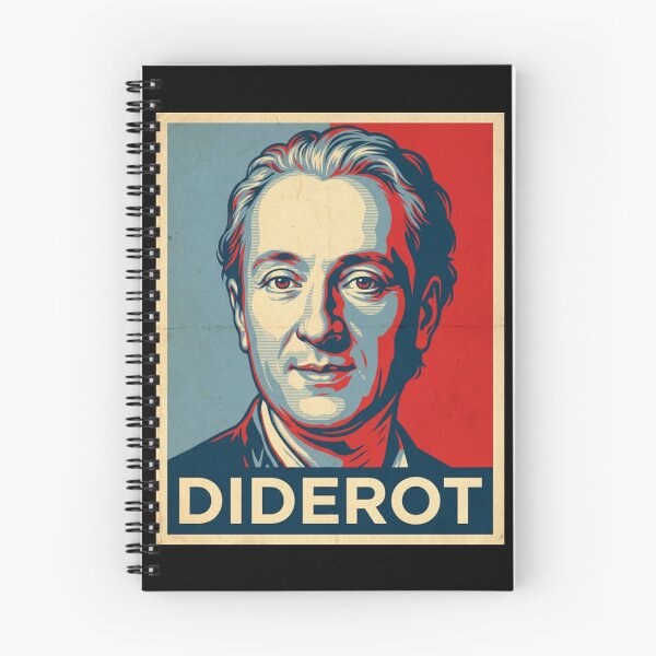 Item preview, Denis Diderot Hope Style Retro Poster Art  designed and sold by Anya Byron.