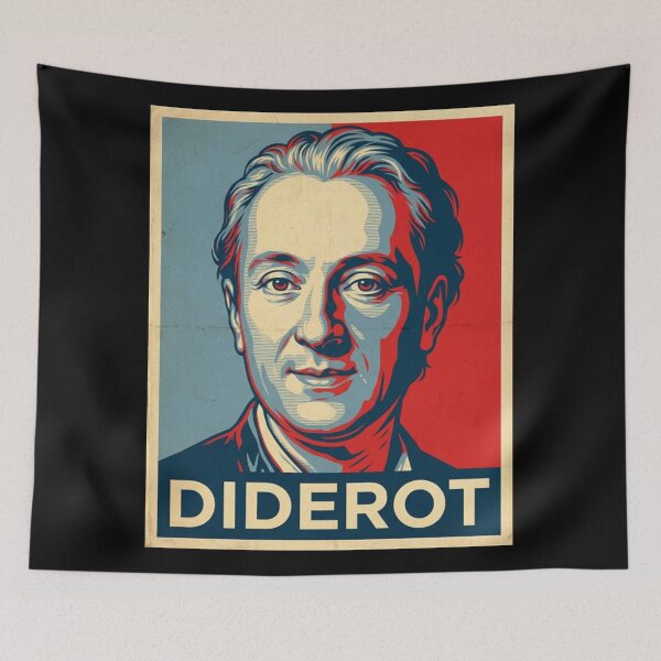 Item preview, Denis Diderot Hope Style Retro Poster Art  designed and sold by Anya Byron.