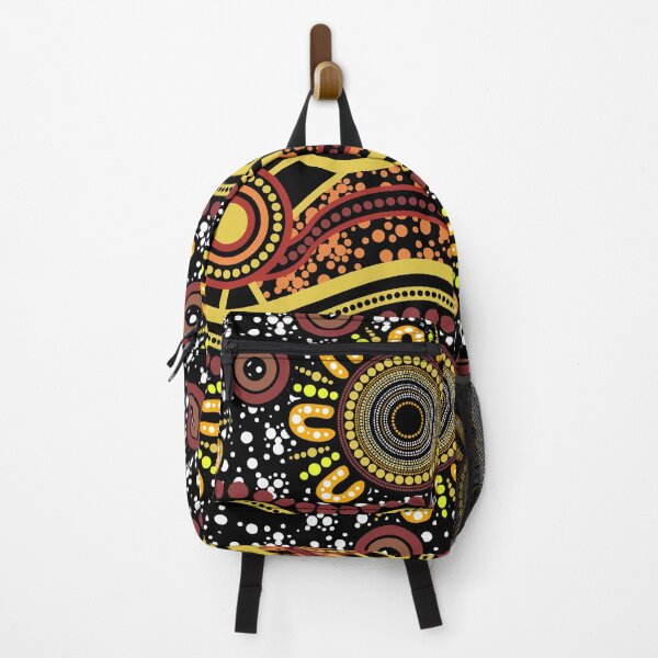 Item preview, Aboriginal Rarrk Goanna Red Orange designed and sold by AboriginalartVI.