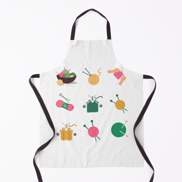 Item preview, Knitting Icons Seamless Pattern designed and sold by atvbmshvd86.