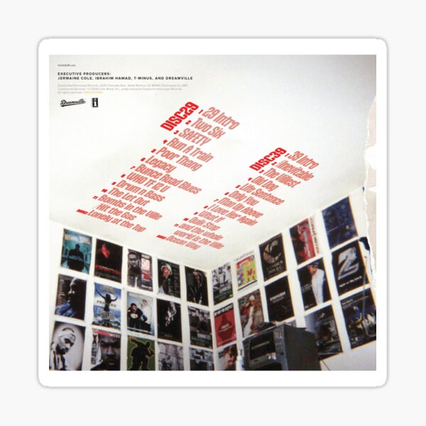 The Fall-Off Cover Sticker