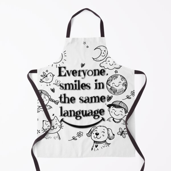 Item preview, Everyone Smiles in the Same language designed and sold by LazyScreations.