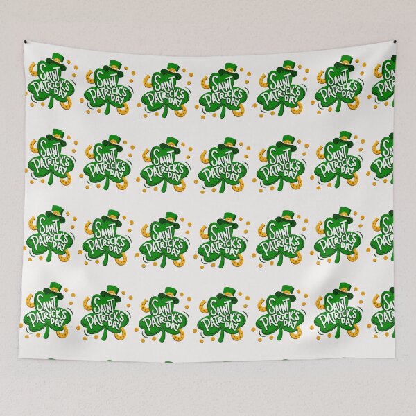 Item preview, Saint Patrick's Day Shamrock Typography Art designed and sold by JasonLee12.