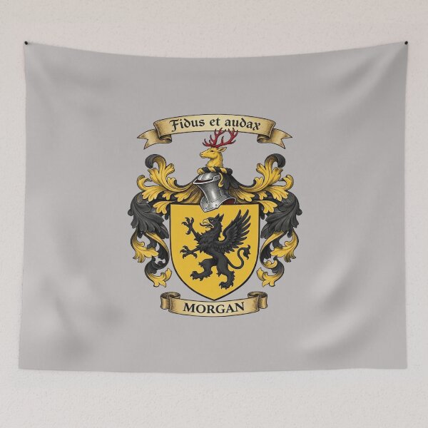 Item preview, The Morgan Family Coat of Arms designed and sold by BagTown Clans.