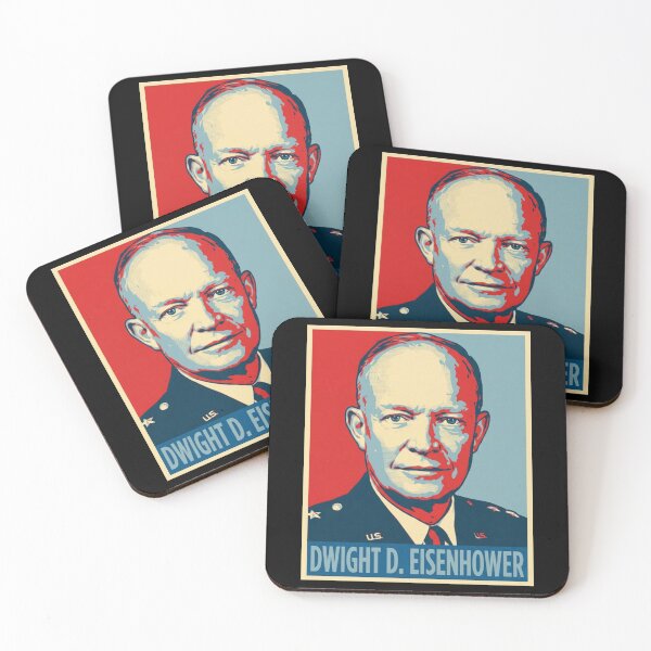 Item preview, Dwight D. Eisenhower Hope Style Retro Poster Art designed and sold by Anya Byron.
