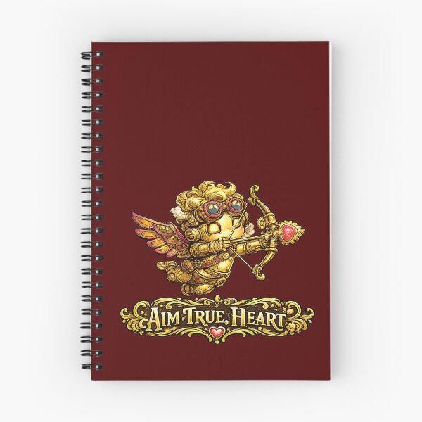 Item preview, Aim True, Heart – Clockwork Cupid designed and sold by The Visual Syllabus.