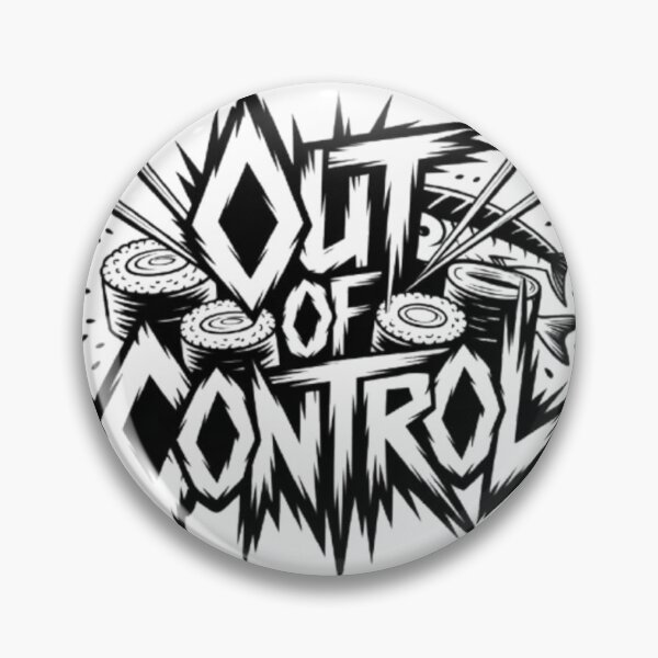 Artikelvorschau, Außer Kontrolle geratenes, kühnes minimalistisches Typografie-Streetwear-Design entworfen und verkauft von NewUSShop.