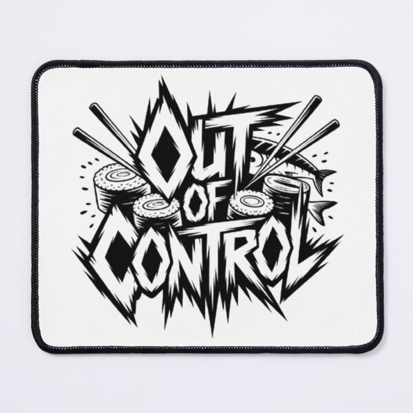 Item preview, Out of Control Bold Minimal Typography Streetwear Design designed and sold by NewUSShop.