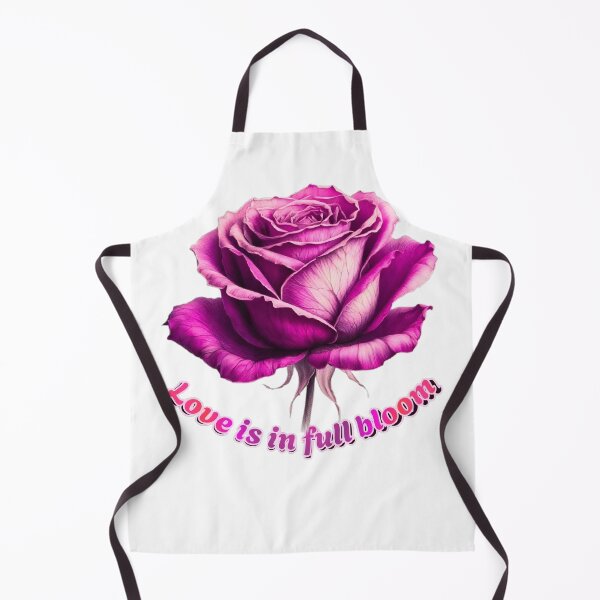 Item preview, Love Is In Full Bloom: Radiant Pink Rose Valentine Art designed and sold by HopeAndHustle.