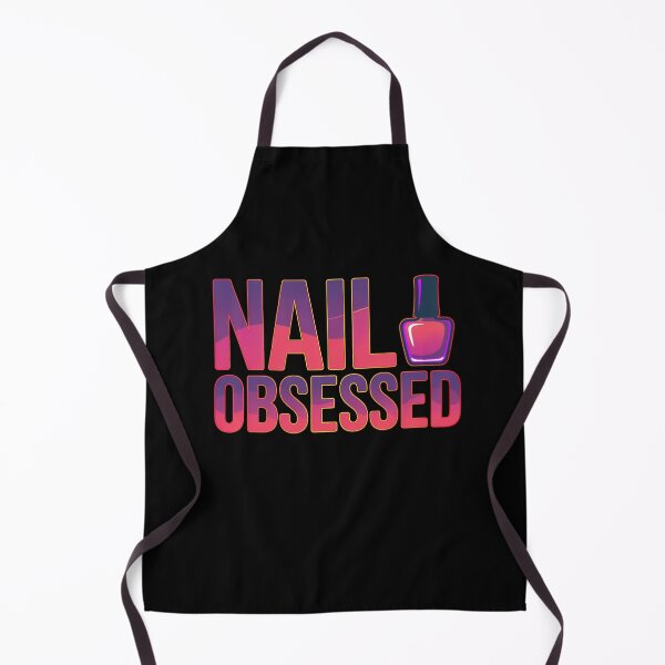 Item preview, Nail Obsessed Cute Nail Art Lover Beauty Quote Aesthetic Design designed and sold by Nzgiftsandmore.