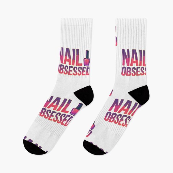 Item preview, Nail Obsessed Cute Nail Art Lover Beauty Quote Aesthetic Design designed and sold by Nzgiftsandmore.