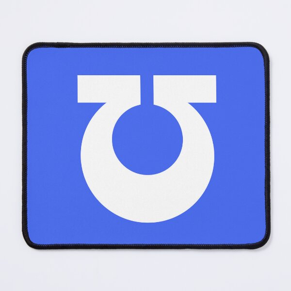 Item preview, Ultramarines Inverted Omega White (No Laurels) designed and sold by Syzygy Designs.