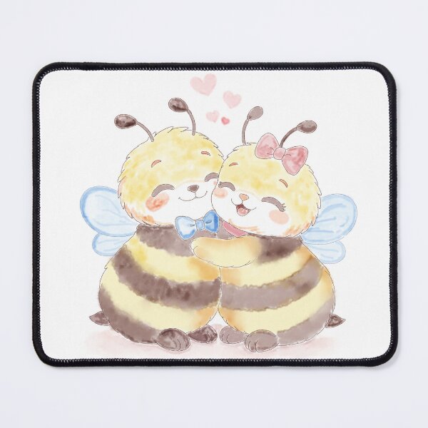 Item preview, Adorable Bee Couple Embrace designed and sold by PallaviS.