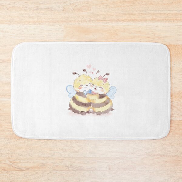 Item preview, Adorable Bee Couple Embrace designed and sold by PallaviS.