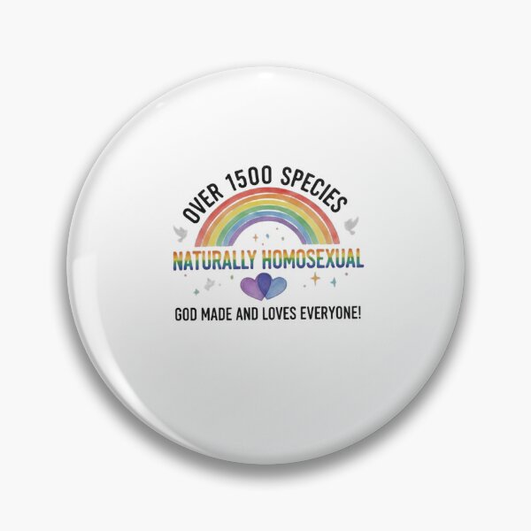 Item preview, Over 1500 Species: Naturally Homosexual Pride Tee designed and sold by FreeUSAmericans.