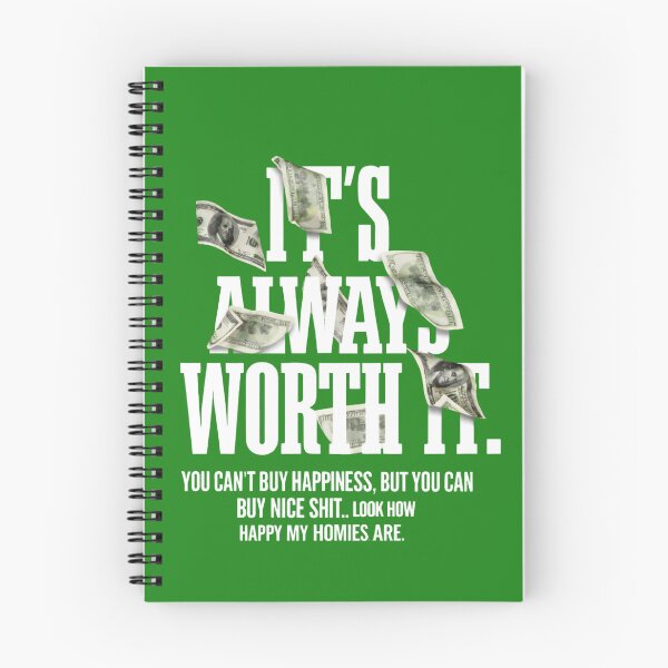 Item preview, It's Always Worth It - Funny Money & Happiness designed and sold by Raised Different.