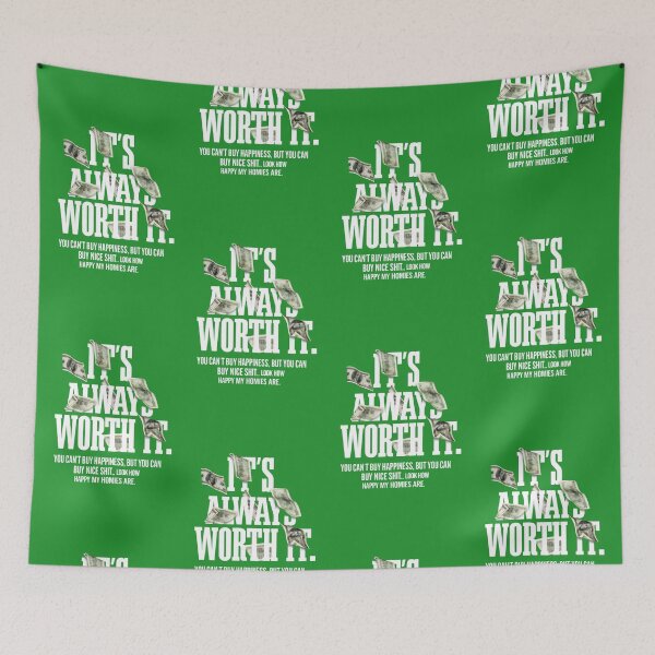 Item preview, It's Always Worth It - Funny Money & Happiness designed and sold by Raised Different.