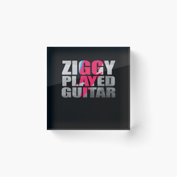 Item preview, Ziggys Played Guitar On Black designed and sold by BINUKABRO.