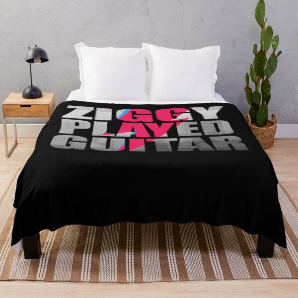 Item preview, Ziggys Played Guitar On Black designed and sold by BINUKABRO.