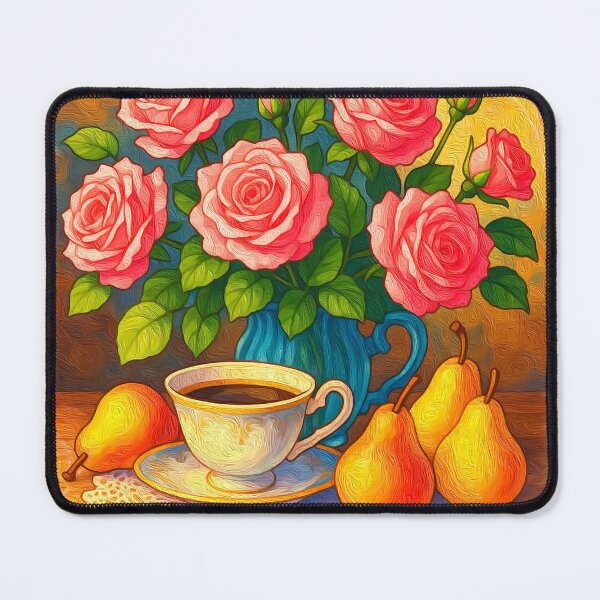 Item preview, Morning Grace with Roses designed and sold by Anas Arts.