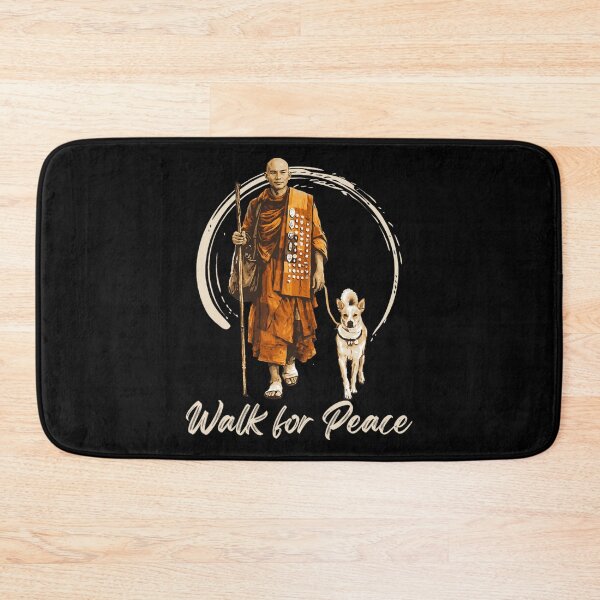 Item preview, Peace Walking Monks and Aloka Dog Walk for Peace designed and sold by CristHuds.