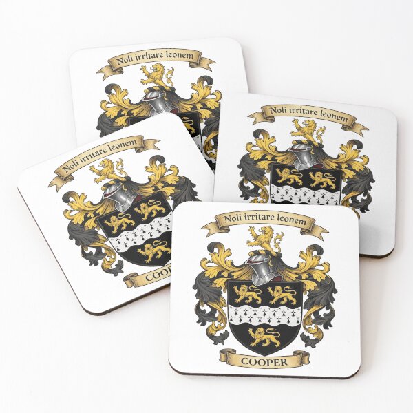 Item preview, The Cooper Family Coat of Arms designed and sold by BagTown Clans.