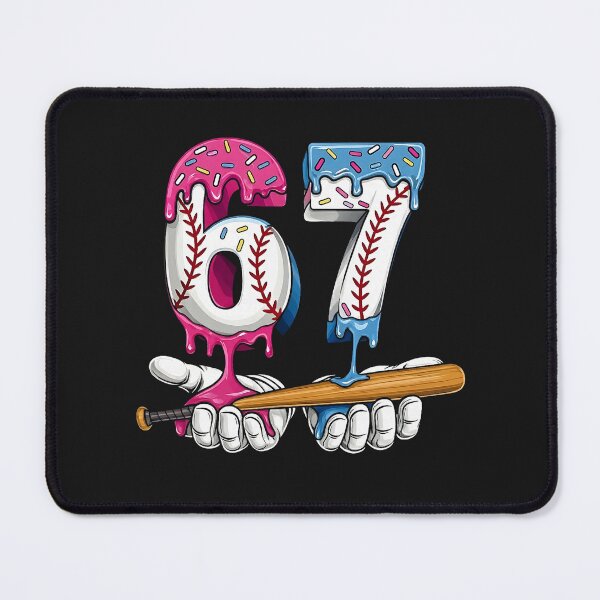 Item preview, Baseball 67 Ice Cream Drip Six Seven Boys Funny Meme designed and sold by FrankIsabel.