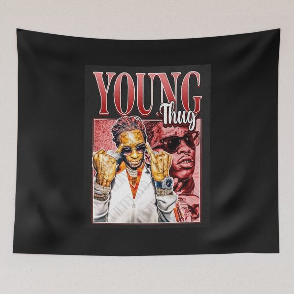 Item preview, Young Thug Mugshot designed and sold by ma9yamindy.