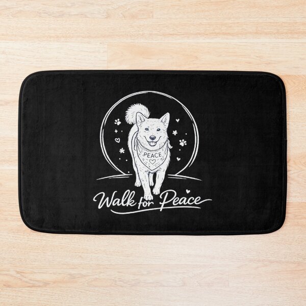 Item preview, Peaceful Aloka Dog Walk for World Peace with Hope and Love designed and sold by CristHuds.