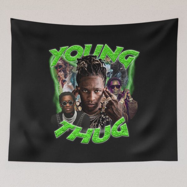Item preview, Young Thug Mugshot designed and sold by ma9yamindy.