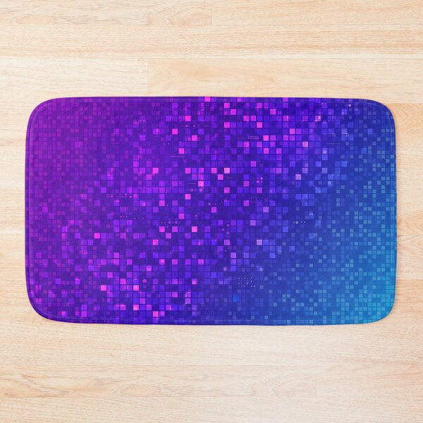 Item preview, digital transformation or cyberspace background, blue purple cube tech designed and sold by NiamLab.