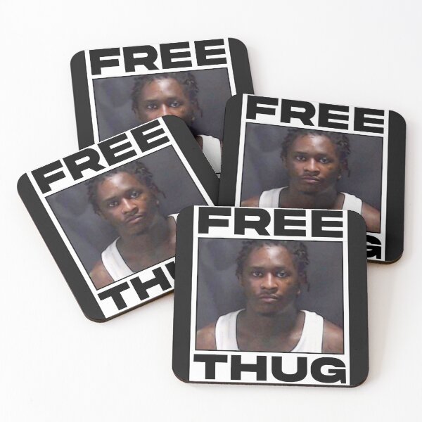 Item preview, Young Thug Mugshot designed and sold by ma9yamindy.