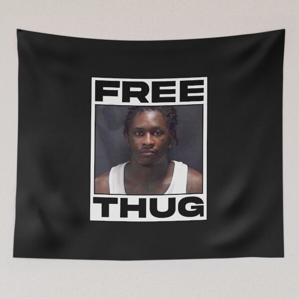 Item preview, Young Thug Mugshot designed and sold by ma9yamindy.