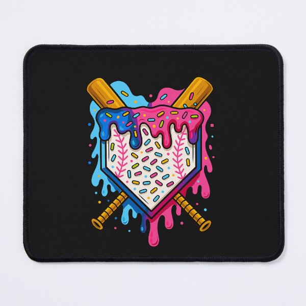 Item preview, Baseball Boys Ice Cream Drip Baseball designed and sold by FrankIsabel.