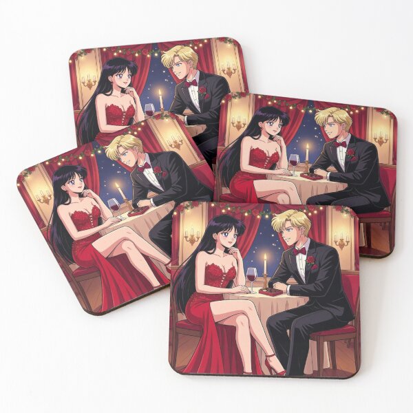 Item preview, Rei and Jadeite Valentine's Date designed and sold by Solace Sparkles.