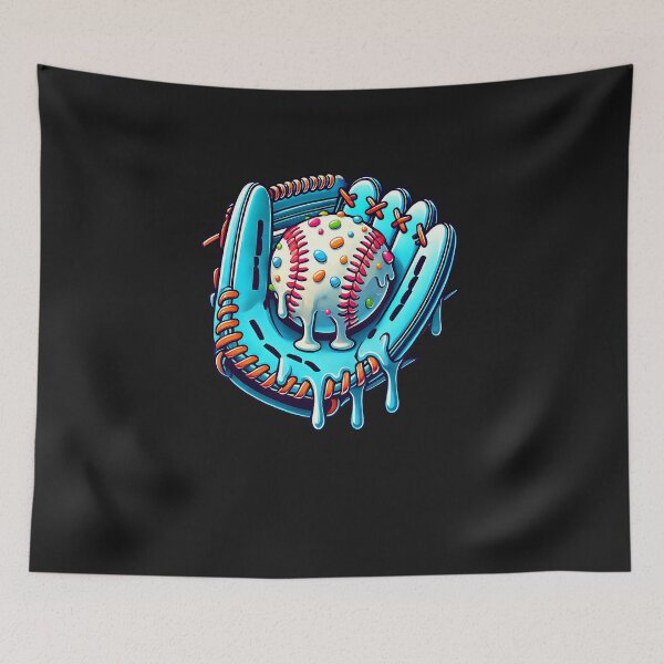 Item preview, Baseball Boys Ice Cream Drip Baseball  designed and sold by FrankIsabel.
