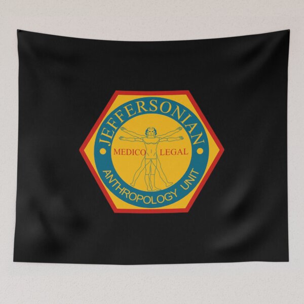 Item preview, Jeffersonian Anthropology Medico Legal Logo designed and sold by LambentDesigns.