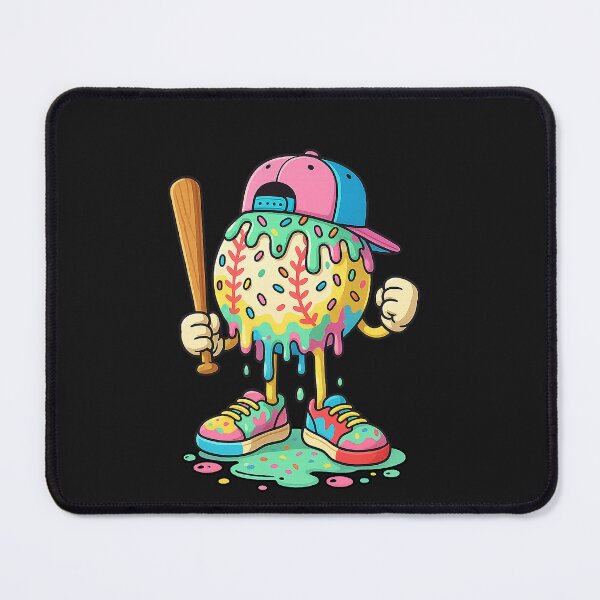 Item preview, Baseball Boys Ice Cream Drip Baseball designed and sold by FrankIsabel.