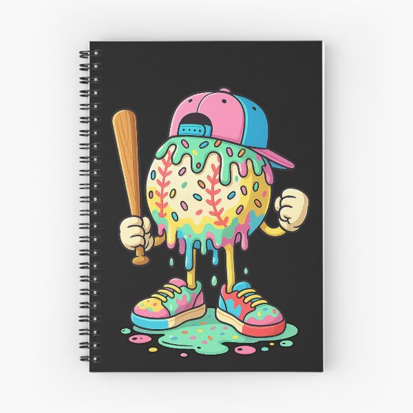 Item preview, Baseball Boys Ice Cream Drip Baseball  designed and sold by FrankIsabel.