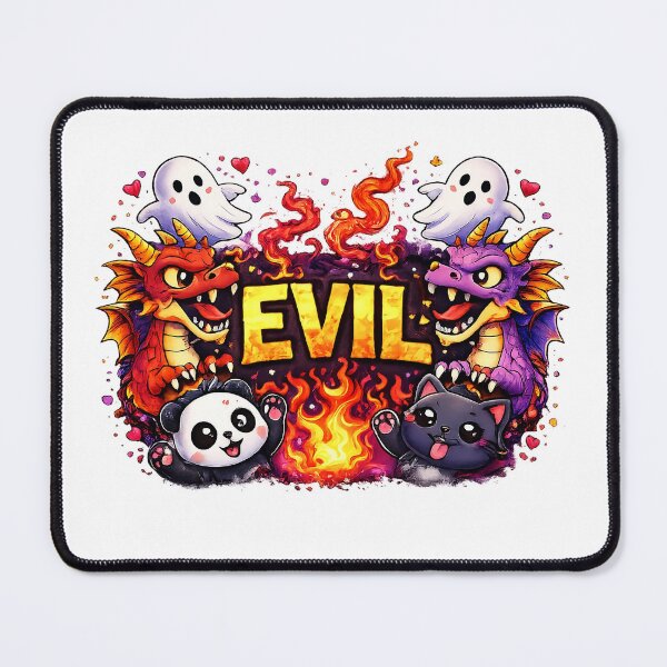 Item preview, EVIL Cute Ghost On Fire With Friends Kawaii Streetwear designed and sold by raevil.