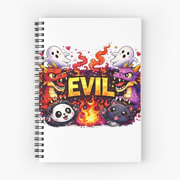 Item preview, EVIL Cute Ghost On Fire With Friends Kawaii Streetwear designed and sold by raevil.