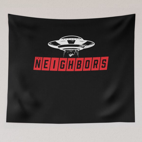 Item preview, The Neighborss Band Alien Abduction White designed and sold by anandT.