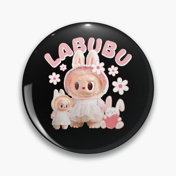 Item preview, Funny Labubu Cute Labubu The Monsters Pink Meme T-Shirt designed and sold by VillociShop.