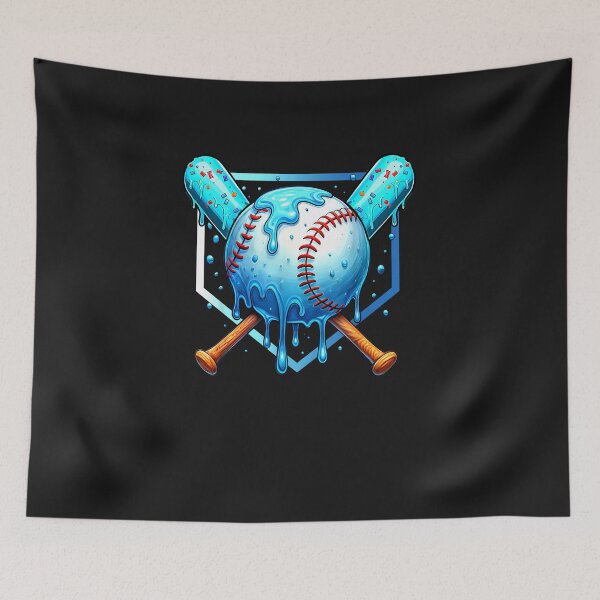 Item preview, Baseball Drip Ice Cream Sprinkles Baseball Glove  designed and sold by FrankIsabel.
