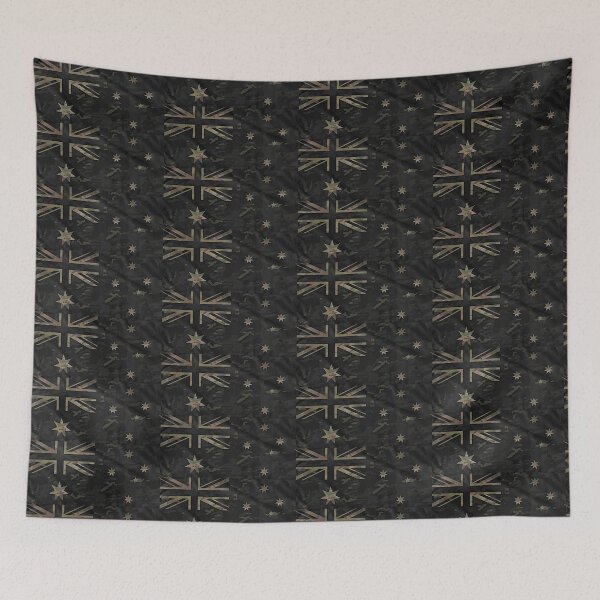 Item preview, Aus Multicam Black Flag Camouflage designed and sold by RENAGADE4LYF.